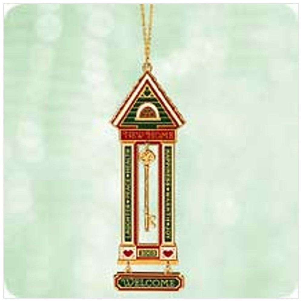 Hallmark Keepsake Ornaments Christmas 2003 New Home Enamel & Metal Ornament